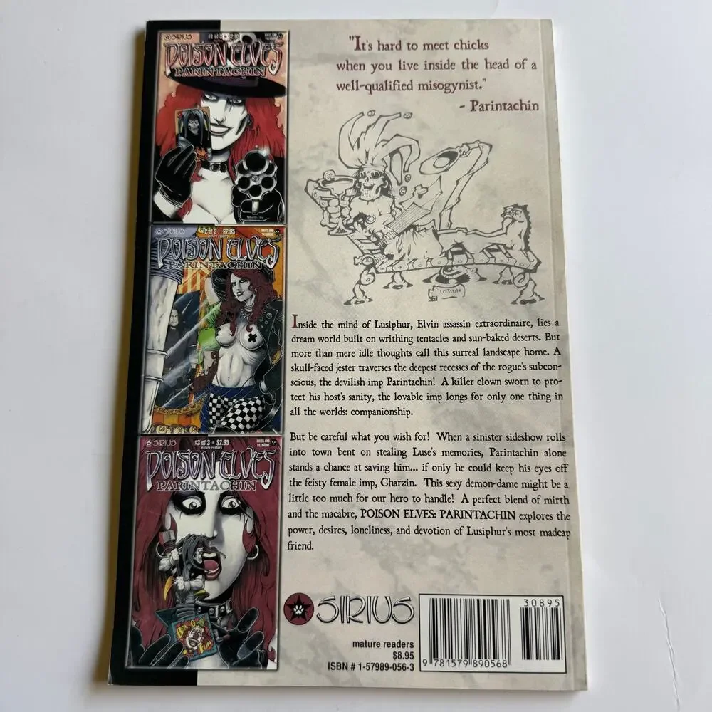 Poison Elves Parintachin Drew Hayes The Fillbach Brothers Graphic Novel